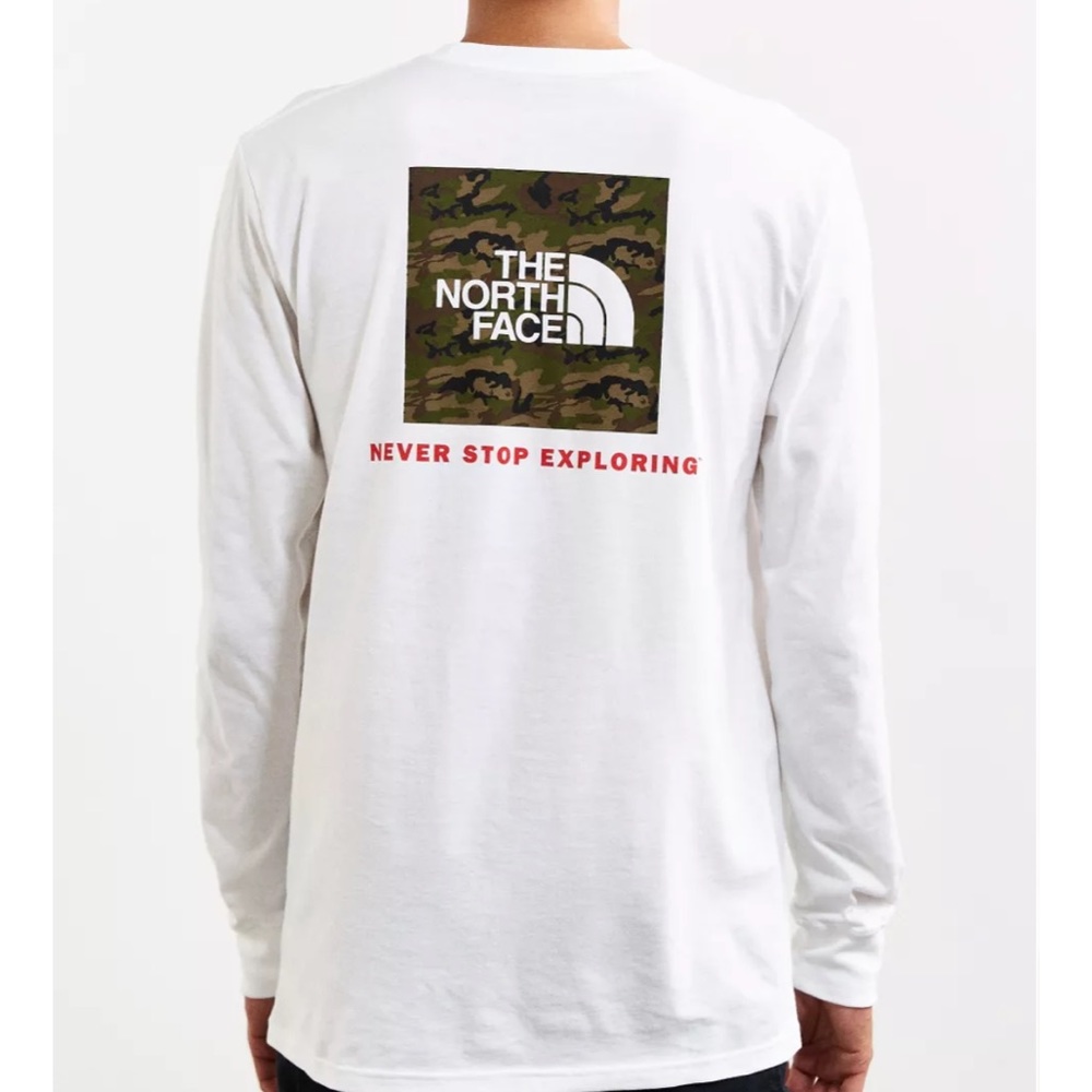 The North Face Red Box Camo Long Sleeve